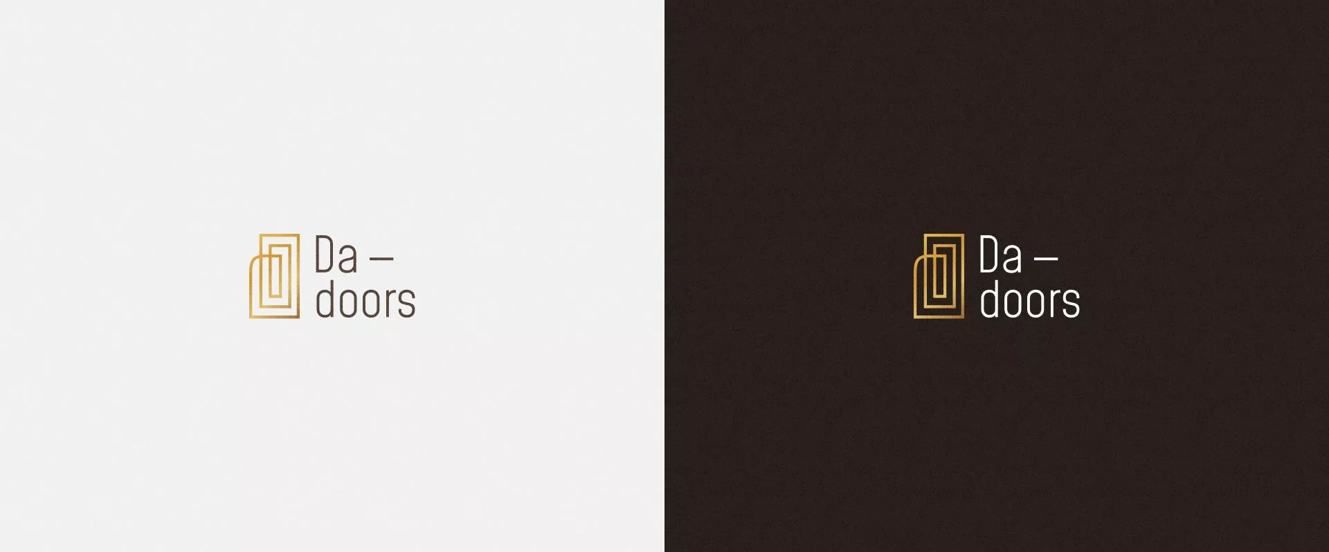 Разработка логотипа для компании «DA-DOORS» в Заинске